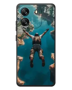 Чехол для Blackview Wave 6C с картинкой «PUBG — свободное падение»