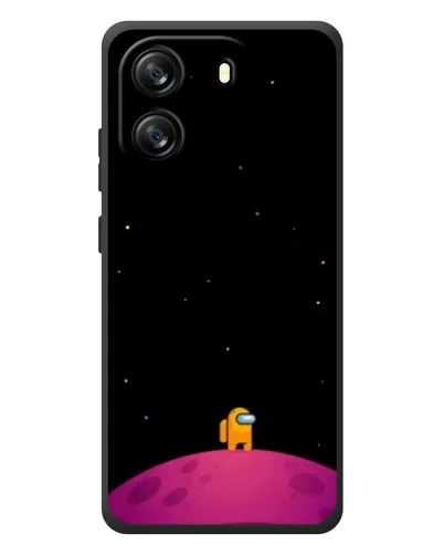 Чехол для Blackview Wave 6C с картинкой «Одинокий герой на планете»