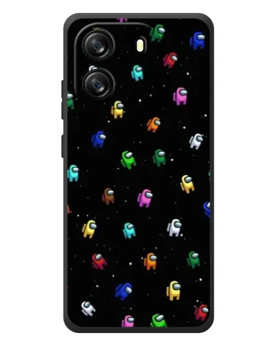 Чехол для Blackview Wave 6C с картинкой «Экипаж Among Us»