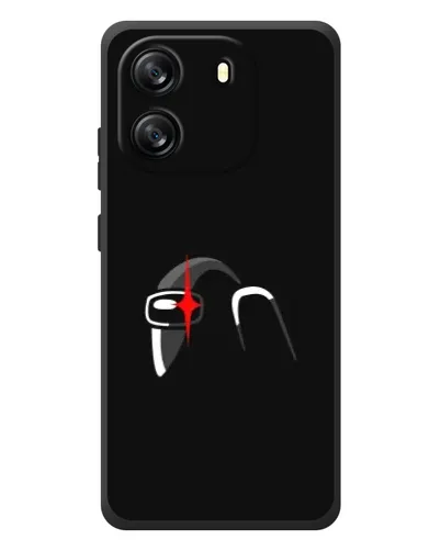 Чехол для Blackview Wave 6C с картинкой «Among Us шлем»