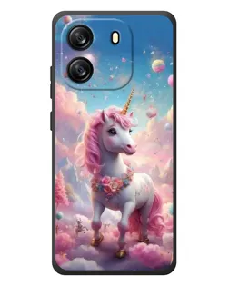 Чохол для Blackview Wave 6C з картинкою «Єдиноріг серед хмар»