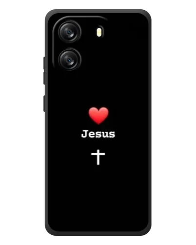 Чехол для Blackview Wave 6C с картинкой «Сердце - Jesus» Чехол для Blackview Wave 6C с картинкой «Сердце - Jesus»