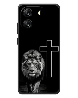 Чехол для Blackview Wave 6C с картинкой «Лев и Крест»