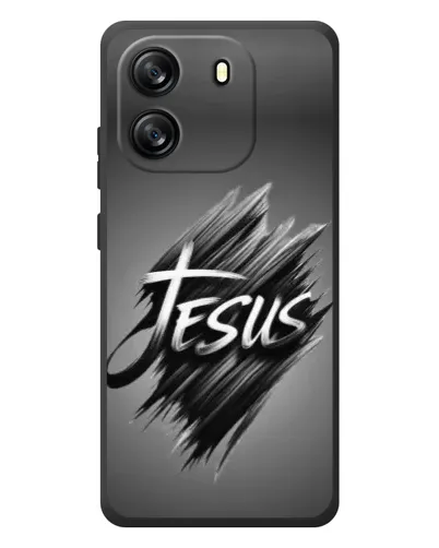 Чехол для Blackview Wave 6C с картинкой «Надпись Jesus Graffiti» Чехол для Blackview Wave 6C с картинкой «Надпись Jesus Graffiti»