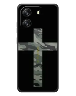 Чехол для Blackview Wave 6C с картинкой «Милитари Крест»
