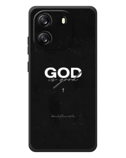 Чехол для Blackview Wave 6C с картинкой «GOD — Бог над всем»