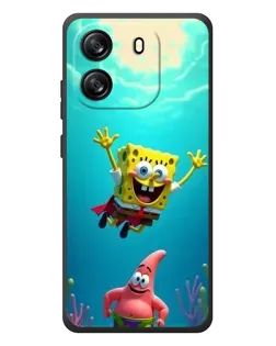 Чохол для Blackview Wave 6C з картинкою «Спанч Боб під водою»