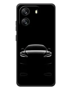 Чехол для Blackview Wave 6C с картинкой «Силуэт Tesla Night»