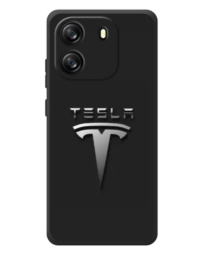 Чехол для Blackview Wave 6C с картинкой «Стальной логотип Tesla» Чехол для Blackview Wave 6C с картинкой «Стальной логотип Tesla»