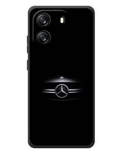 Чехол для Blackview Wave 6C с картинкой «Mercedes — абстрактные линии»