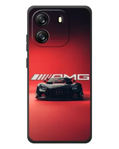 Чехол для Blackview Wave 6C с картинкой «Mercedes AMG — красная линия»