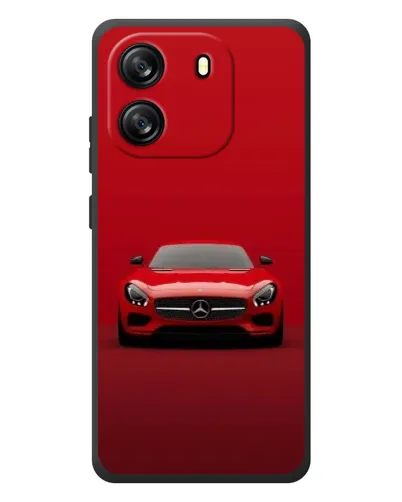 Чехол для Blackview Wave 6C с картинкой «Красный Mercedes AMG»