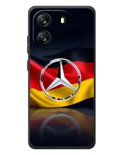 Чехол для Blackview Wave 6C с картинкой «Mercedes — флаг Германии»