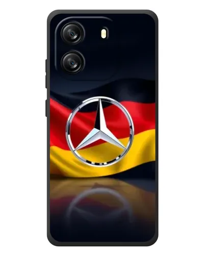 Чехол для Blackview Wave 6C с картинкой «Mercedes — флаг Германии»