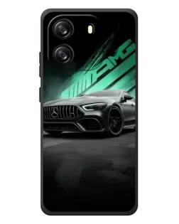 Чехол для Blackview Wave 6C с картинкой «Темный Mercedes AMG»