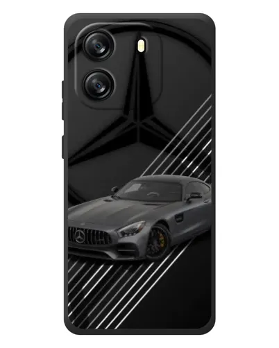 Чехол для Blackview Wave 6C с картинкой «Mercedes AMG — графика»