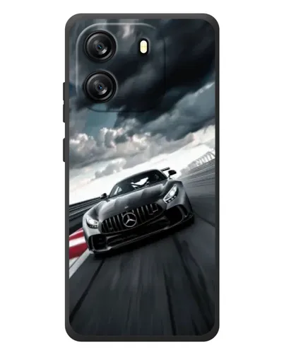 Чехол для Blackview Wave 6C с картинкой «Гоночный Mercedes AMG»