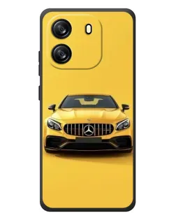 Чехол для Blackview Wave 6C с картинкой «Желтый Mercedes GT»