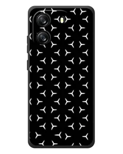 Чехол для Blackview Wave 6C с картинкой «Mercedes паттерн звезд»