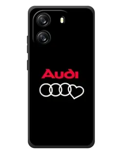 Чехол для Blackview Wave 6C с картинкой «Логотип Audi Heart»