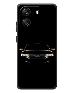 Чехол для Blackview Wave 6C с картинкой «Audi — ночной контур»