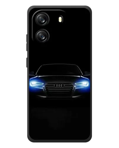 Чехол для Blackview Wave 6C с картинкой «Audi в неоне»