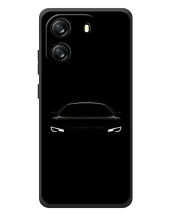 Чехол для Blackview Wave 6C с картинкой «Взгляд Audi в темноте»