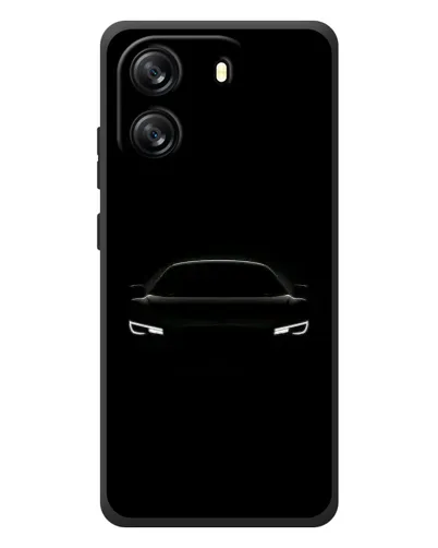 Чехол для Blackview Wave 6C с картинкой «Взгляд Audi в темноте»