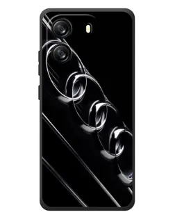 Чехол для Blackview Wave 6C с картинкой «Audi — абстрактные кольца»