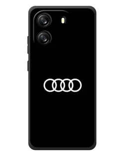 Чехол для Blackview Wave 6C с картинкой «Audi White Logo»