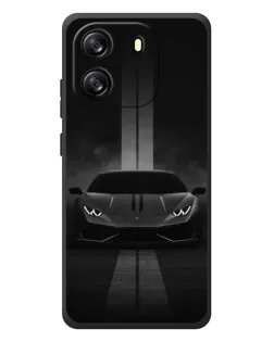 Чехол для Blackview Wave 6C с картинкой «Lamborghini симметрия дорог»