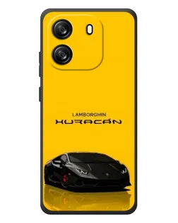 Чехол для Blackview Wave 6C с картинкой «Lamborghini Huracan черный»