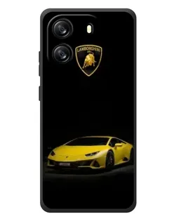 Чехол для Blackview Wave 6C с картинкой «Lamborghini желтый акцент»