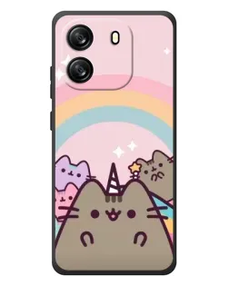 Чехол для Blackview Wave 6C с картинкой «Единорог Pusheen»