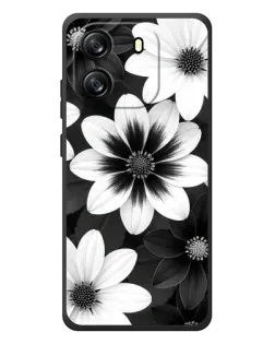 Чохол для Blackview Wave 6C з картинкою «Монохромні айстри»