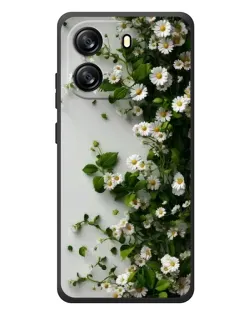 Чохол для Blackview Wave 6C з картинкою «Гілка дрібних білих квітів»