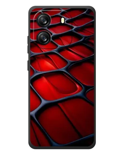 Чехол для Blackview Wave 6C с картинкой «Красная глянцевая сетка» Чехол для Blackview Wave 6C с картинкой «Красная глянцевая сетка»