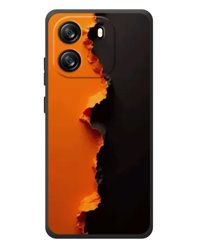 Чехол для Blackview Wave 6C с картинкой «Оранжевый разлом» Чехол для Blackview Wave 6C с картинкой «Оранжевый разлом»
