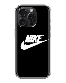 Чехол для Blackview Wave 9C с картинкой «Мазки краски Nike»