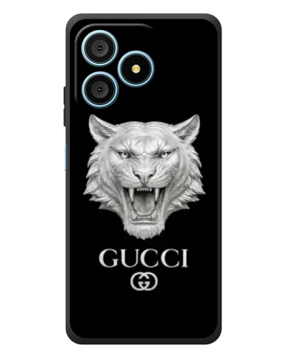 Чехол для Blackview Wave 9C с картинкой «Gucci — серебряный лев» Чехол для Blackview Wave 9C с картинкой «Gucci — серебряный лев»