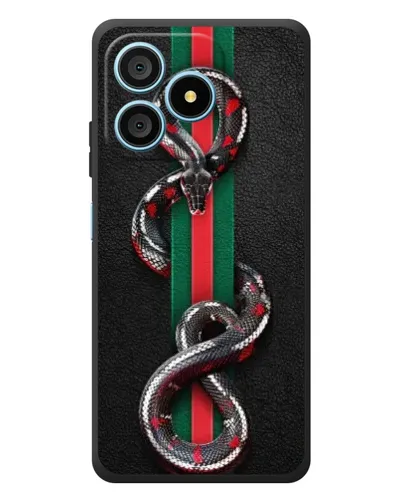 Чехол для Blackview Wave 9C с картинкой «Gucci — змея на полосе» Чехол для Blackview Wave 9C с картинкой «Gucci — змея на полосе»