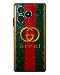 Чехол для Blackview Wave 9C с картинкой «Gucci — фирменная полоса и золото» Чехол для Blackview Wave 9C с картинкой «Gucci — фирменная полоса и золото»