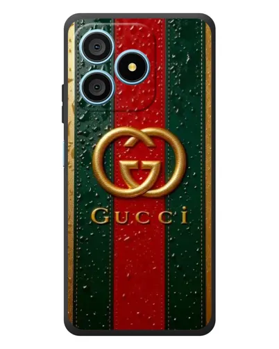 Чехол для Blackview Wave 9C с картинкой «Gucci — фирменная полоса и золото» Чехол для Blackview Wave 9C с картинкой «Gucci — фирменная полоса и золото»