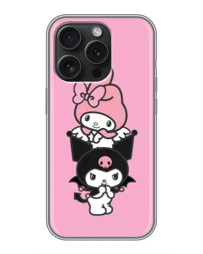 Чехол для Blackview Wave 9C с картинкой «My Melody и Kuromi»