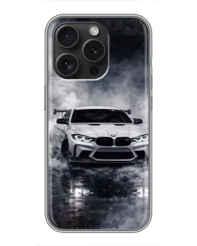 Чехол для Blackview Wave 9C с картинкой «BMW сквозь туман»