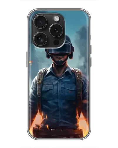 Чохол для Blackview Wave 9C з картинкою «PUBG — реалістичний герой»