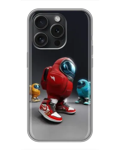 Чохол для Blackview Wave 9C з картинкою «Among Us — 3D стиль»
