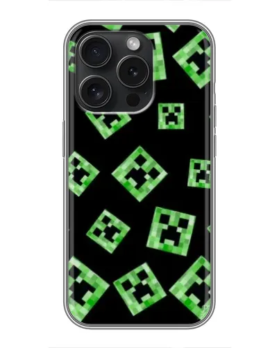 Чохол для Blackview Wave 9C з картинкою «Паттерн з кріперами»
