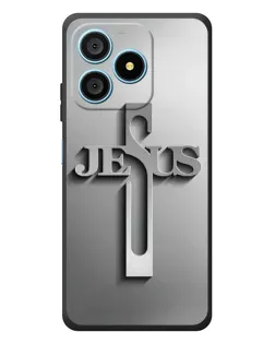 Чохол для Blackview Wave 9C з картинкою «Металевий хрест Jesus» Чохол для Blackview Wave 9C з картинкою «Металевий хрест Jesus»