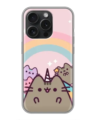 Чехол для Blackview Wave 9C с картинкой «Единорог Pusheen»